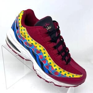 Nike Air Max 95 Baltimore Home Sneaker CI4422-600 Red White Size 6Y Womens 7.5